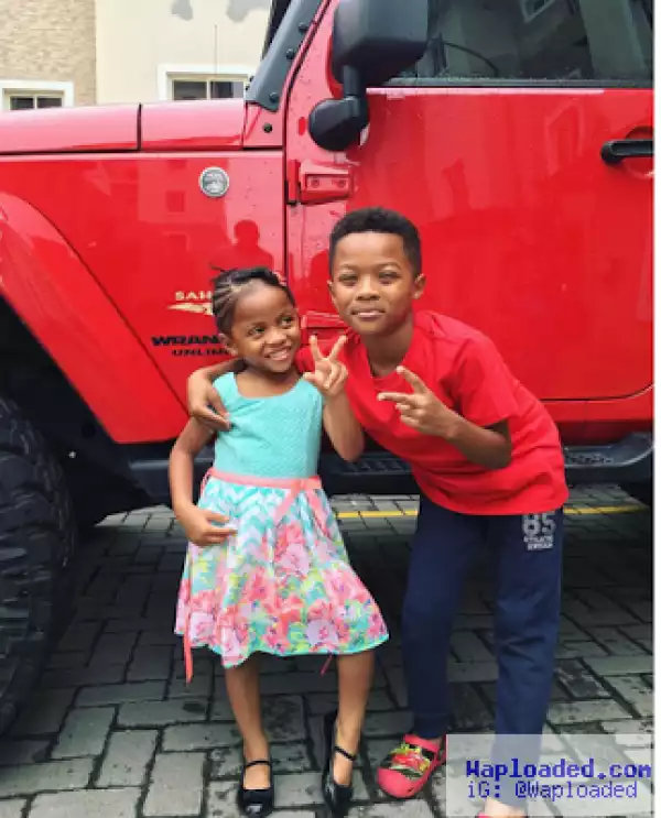 Peter Of Psquare Shared This Adorable New Photo Of His Children